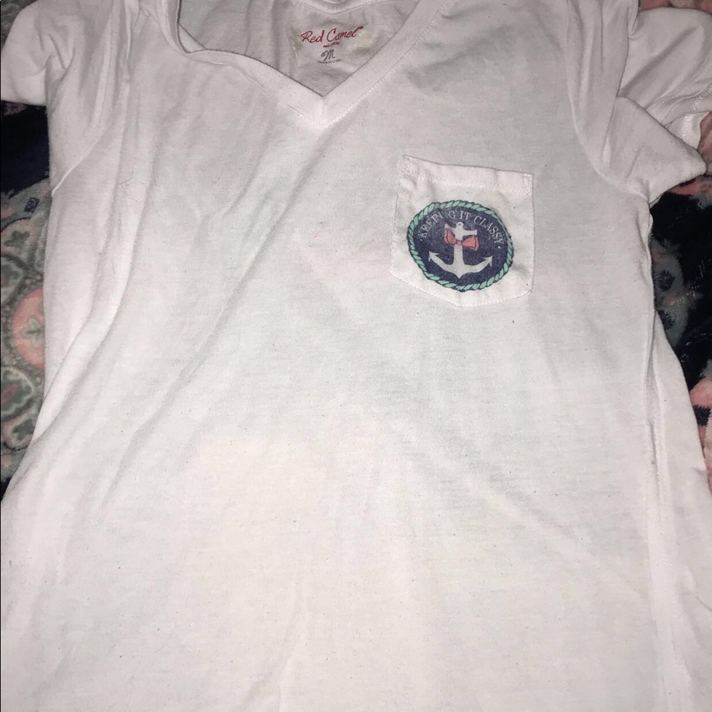 white t-shirt